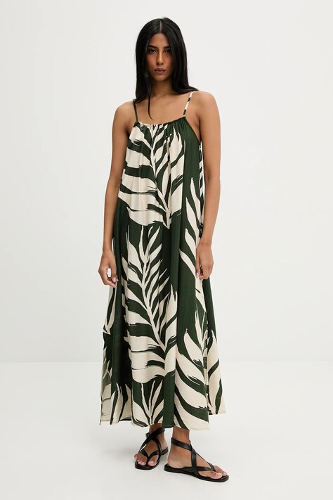 Φόρεμα Answear.LAB χρώμα: πράσινο