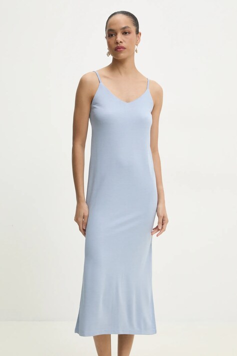 Answear Lab rochie midi, mulată