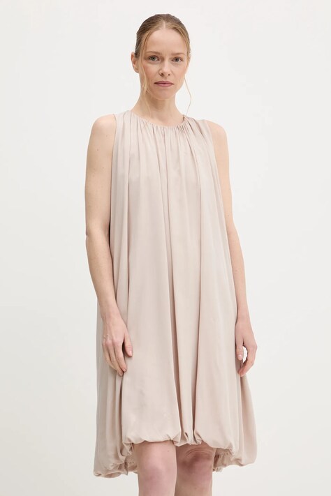 Answear Lab rochie culoarea bej, mini, evazati