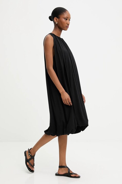 Answear Lab rochie culoarea negru, mini, evazati