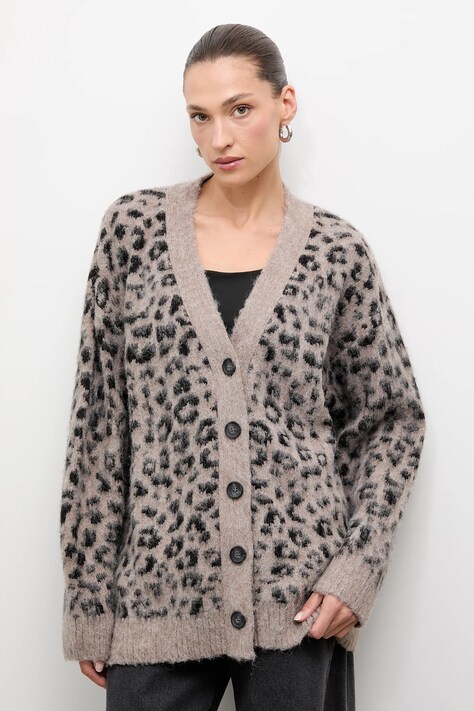 Answear.LAB kardigán barna, női