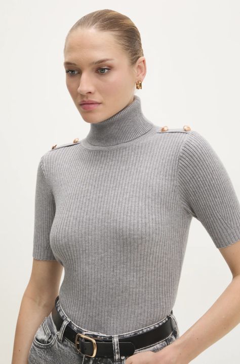 Answear Lab maglione donna colore grigio