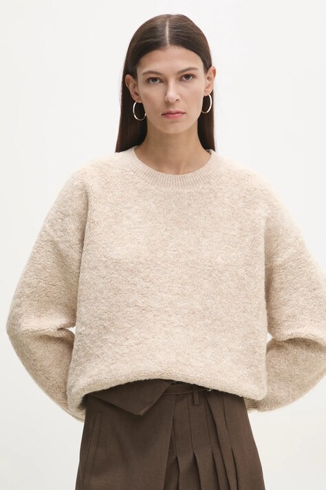 Свитер Answear.LAB женский цвет бежевый тёплый