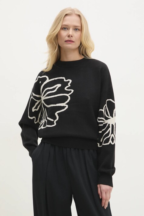 Svetr Answear.LAB dámský, černá barva