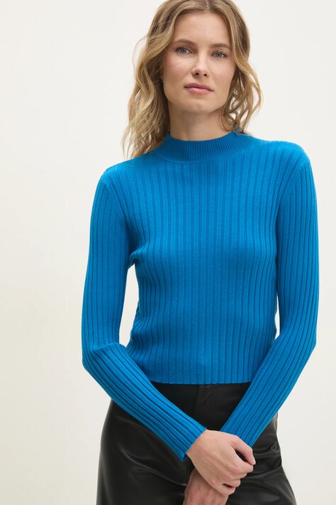 Answear Lab pulover femei, light, cu turtleneck