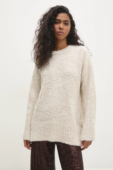 Answear Lab maglione donna colore beige