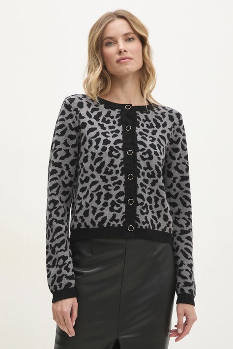 Kardigán Answear.LAB dámsky, šedá farba, tenký