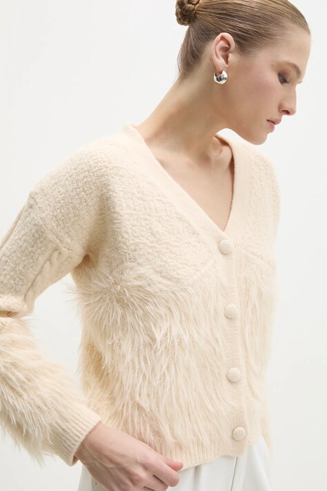 Answear Lab cardigan donna colore beige