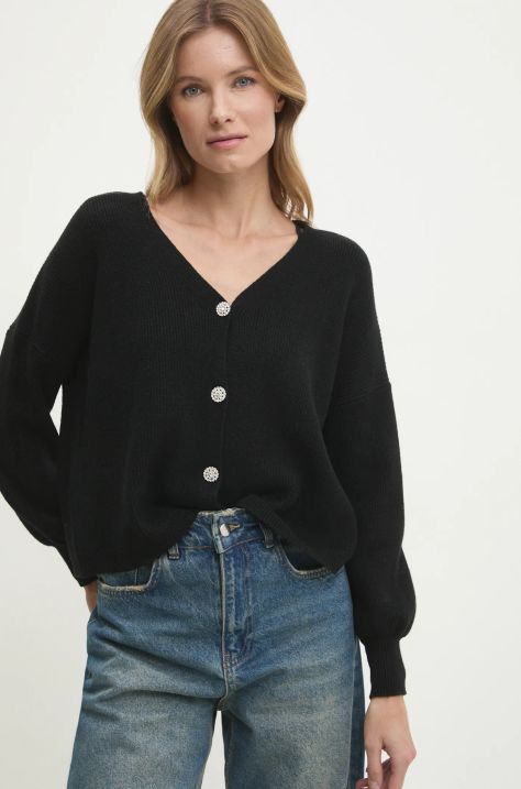 Answear Lab cardigan femei, culoarea negru, light