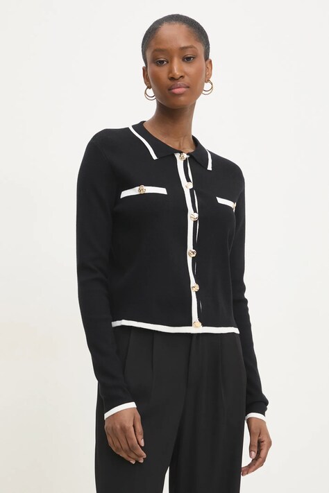 Answear Lab cardigan femei, culoarea negru, light