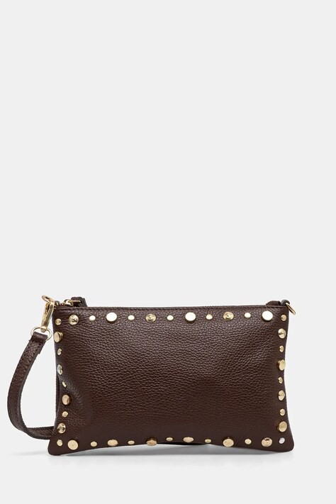 Δερμάτινη τσάντα Answear.LAB χρώμα: καφέ