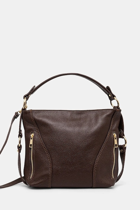 Шкіряна сумочка Answear.LAB колір коричневий