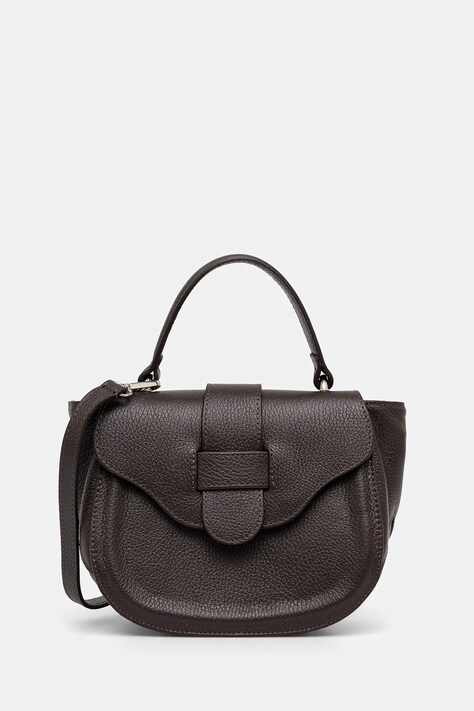 Answear Lab poseta de piele culoarea rosu