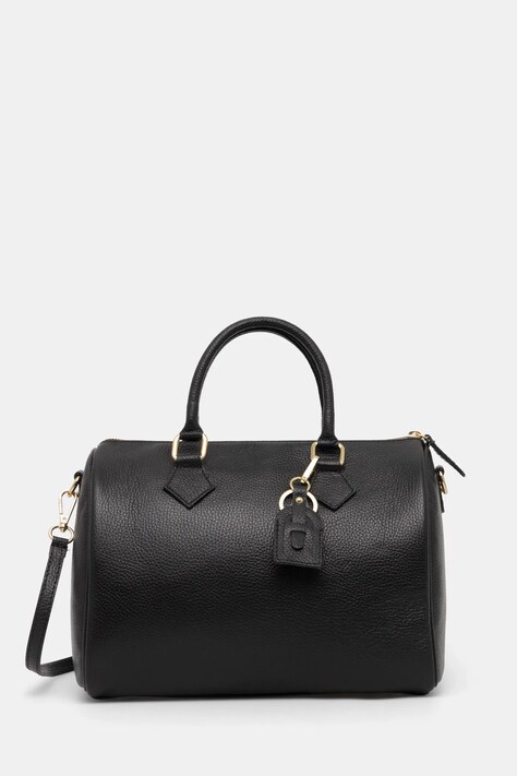 Answear Lab poseta de piele culoarea negru