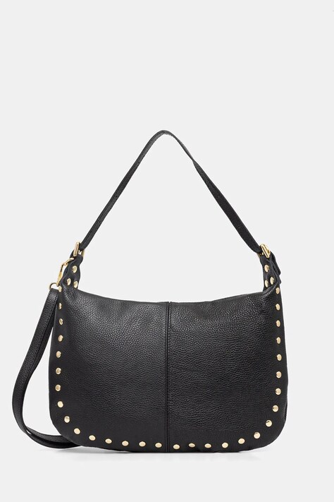 Answear Lab poseta de piele culoarea negru
