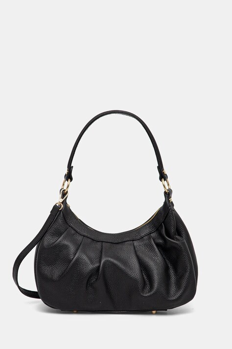 Answear Lab poseta de piele culoarea negru