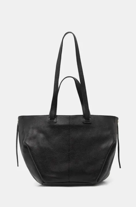 Kožená kabelka Answear.LAB černá barva