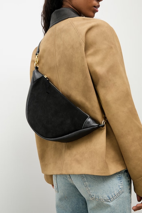 Answear.LAB velúr táska fekete