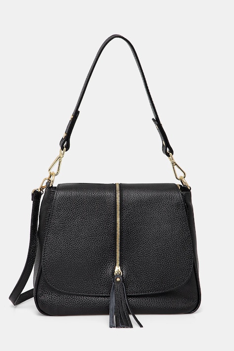 Кожена чанта Answear.LAB в черно