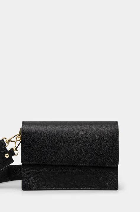 Answear Lab borsa a mano in pelle colore nero