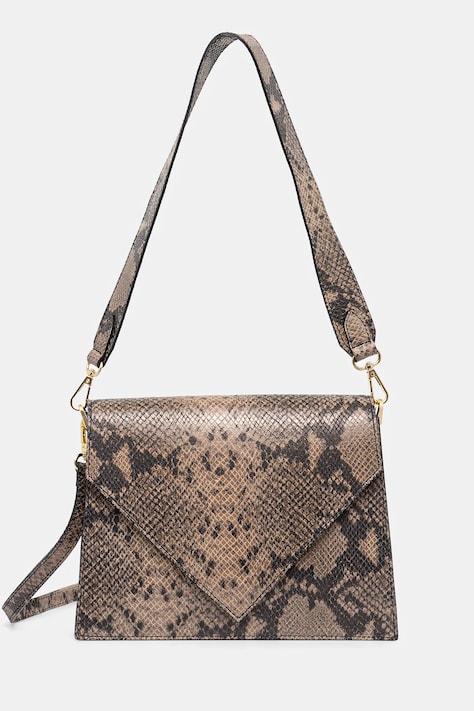 Answear Lab poseta de piele culoarea bej