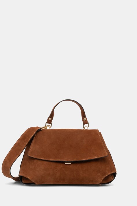 Замшева сумочка Answear.LAB колір коричневий