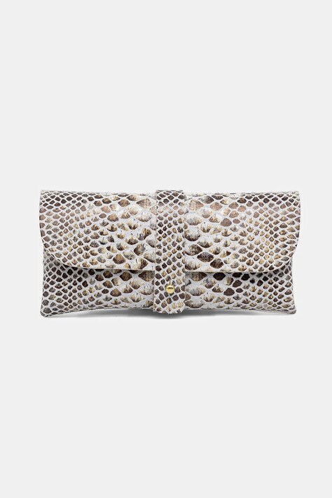 Kožna futrola za naočale Answear.LAB boja: siva