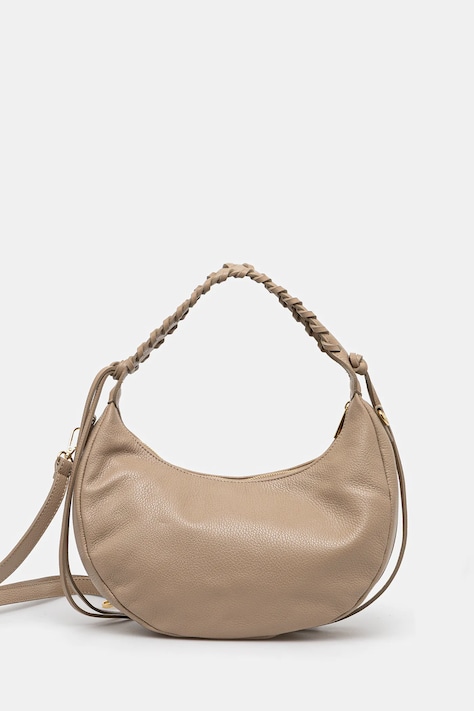 Шкіряна сумочка Answear.LAB колір бежевий