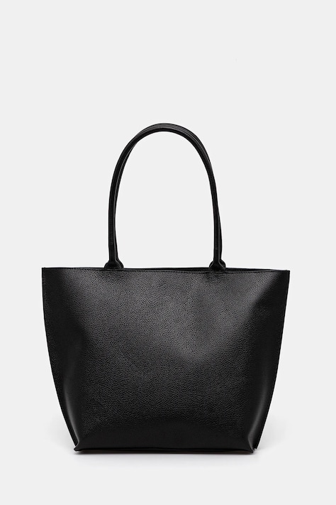 Кожена чанта Answear.LAB в черно