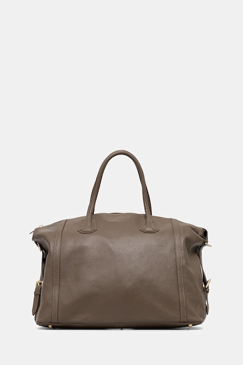 Answear Lab poseta de piele culoarea maro