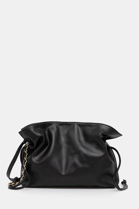 Кожена чанта Answear.LAB в черно