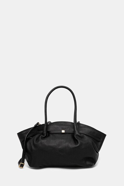 Кожена чанта Answear.LAB в черно