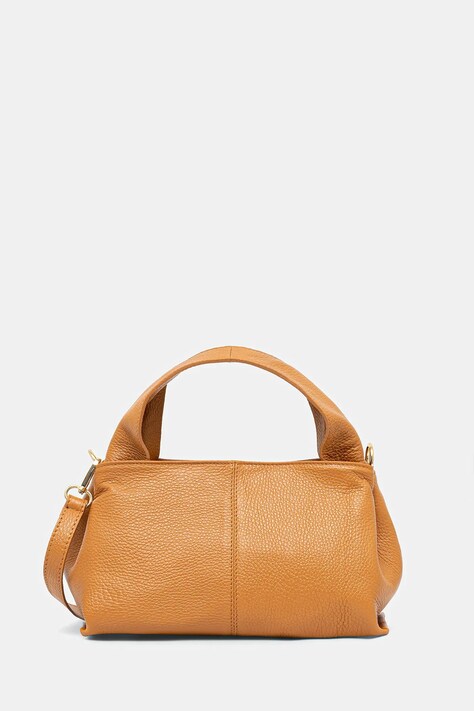 Answear Lab poseta de piele culoarea maro