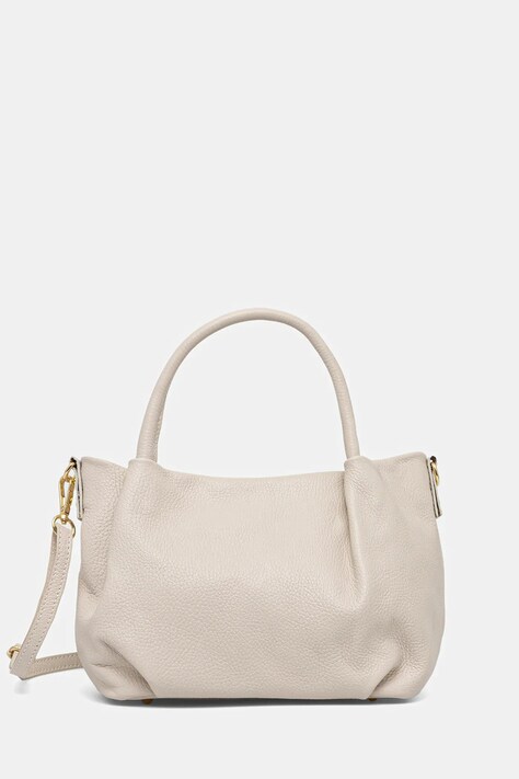Answear Lab poseta de piele culoarea bej