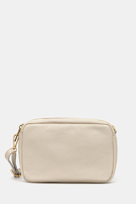 Answear Lab poseta de piele culoarea bej