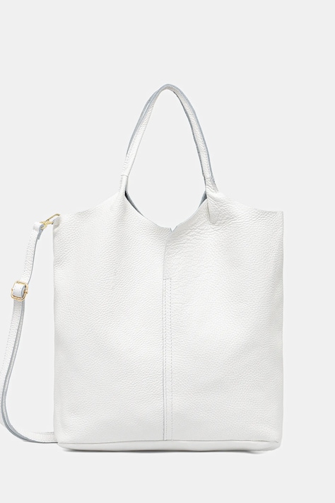 Kožená kabelka Answear.LAB bílá barva