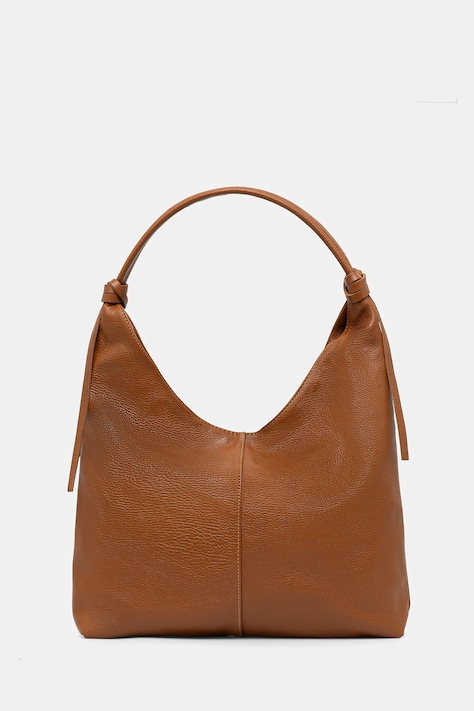Answear Lab poseta de piele culoarea maro