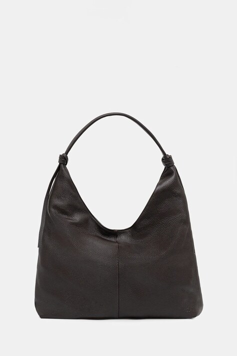 Kožená kabelka Answear.LAB hnědá barva