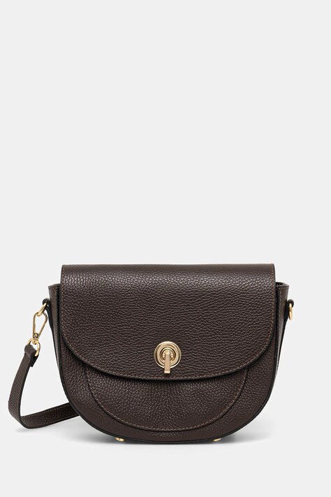 Answear Lab poseta de piele culoarea maro