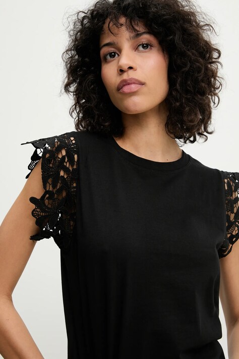 Answear Lab tricou femei, culoarea negru