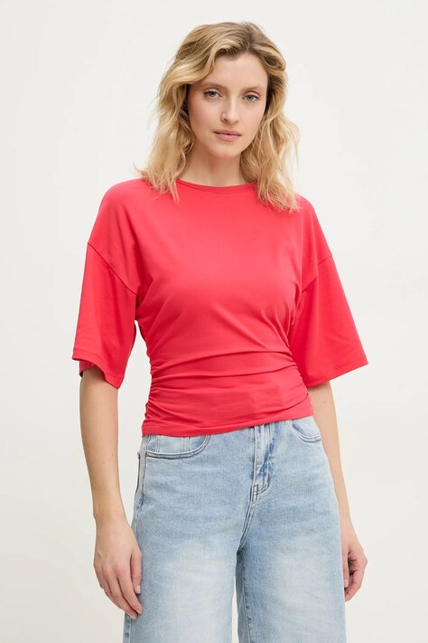 Answear Lab tricou femei, culoarea rosu