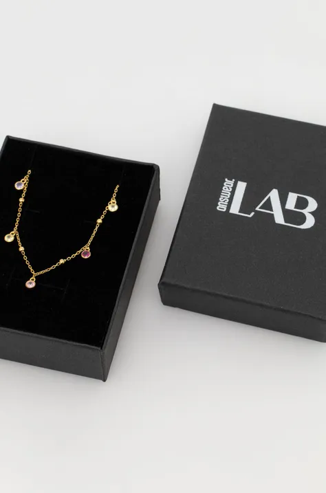 Strieborný náhrdelník Answear Lab