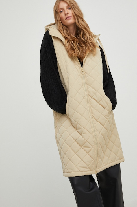 Αμάνικο μπουφάν Answear.LAB χρώμα: γκρι