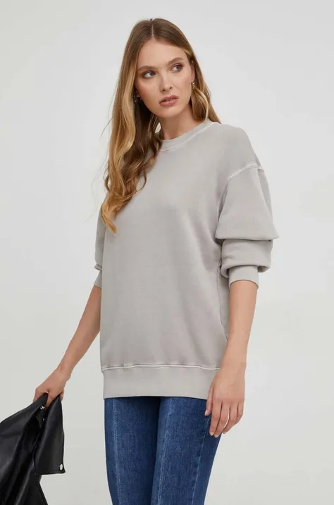 Βαμβακερή μπλούζα Answear Lab γυναικεία, χρώμα: μπεζ