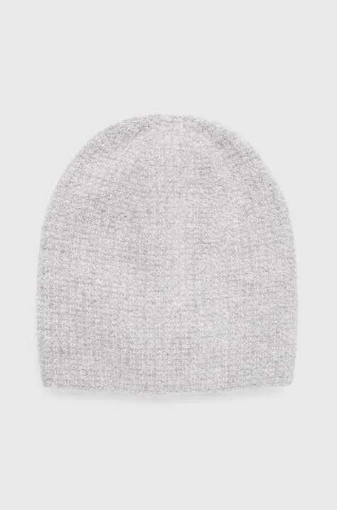 Вовняна шапка Answear Lab колір сірий вовна