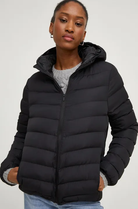 Куртка Answear Lab жіноча колір чорний перехідна