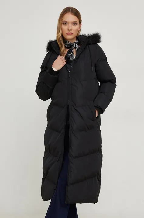 Answear Lab kurtka damska kolor czarny zimowa