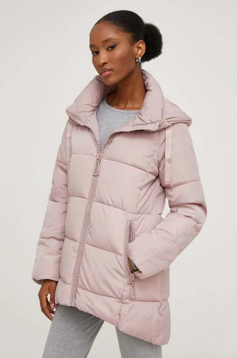 Куртка Answear Lab жіноча колір рожевий зимова