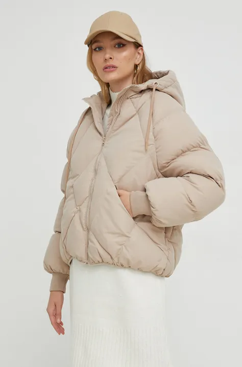 Куртка Answear Lab женская цвет бежевый зимняя