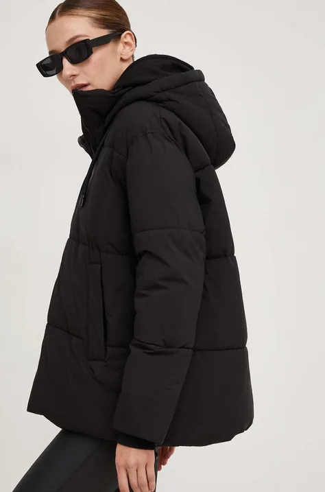Куртка Answear Lab жіноча колір чорний зимова oversize